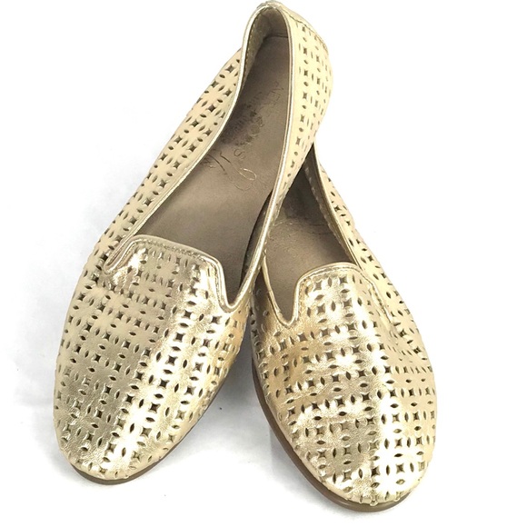 aerosoles gold flats